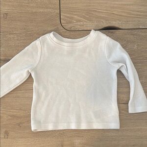 Classic White Kids Long Sleeve Shirt 12-18 MONTHS